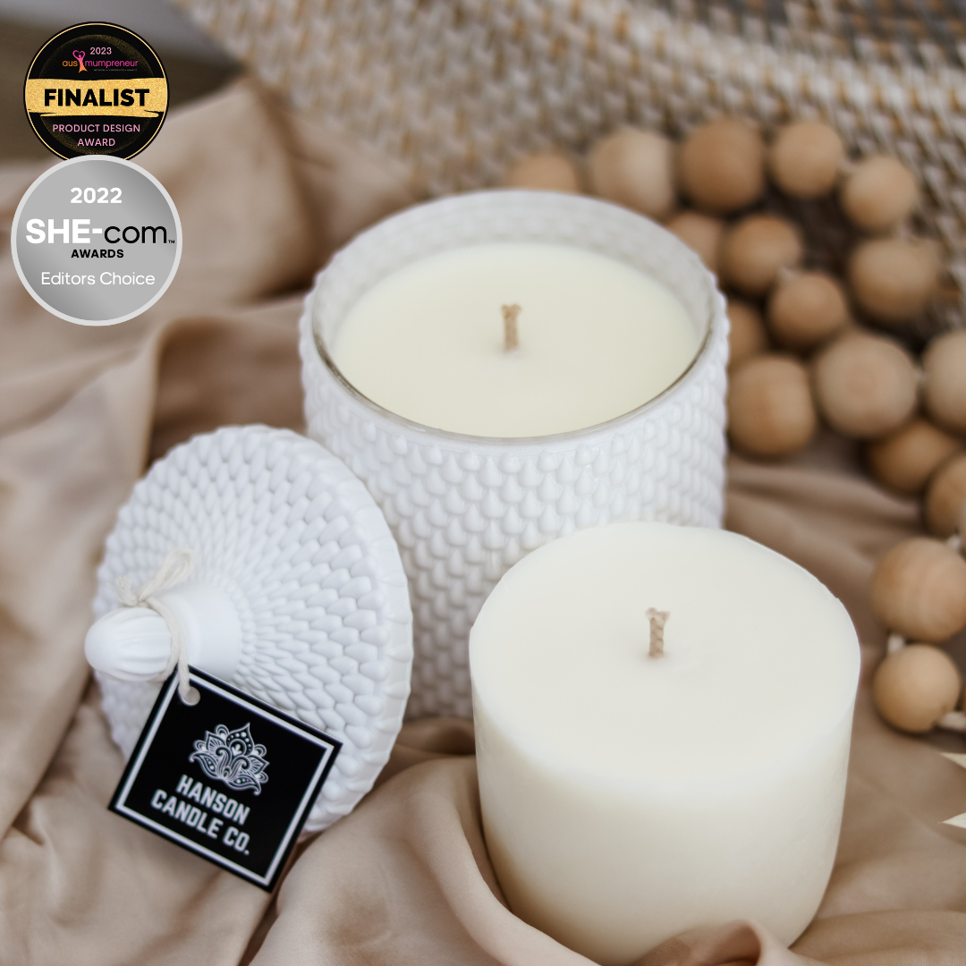 Statement Candle + RE-FILL Bundle | WHITE