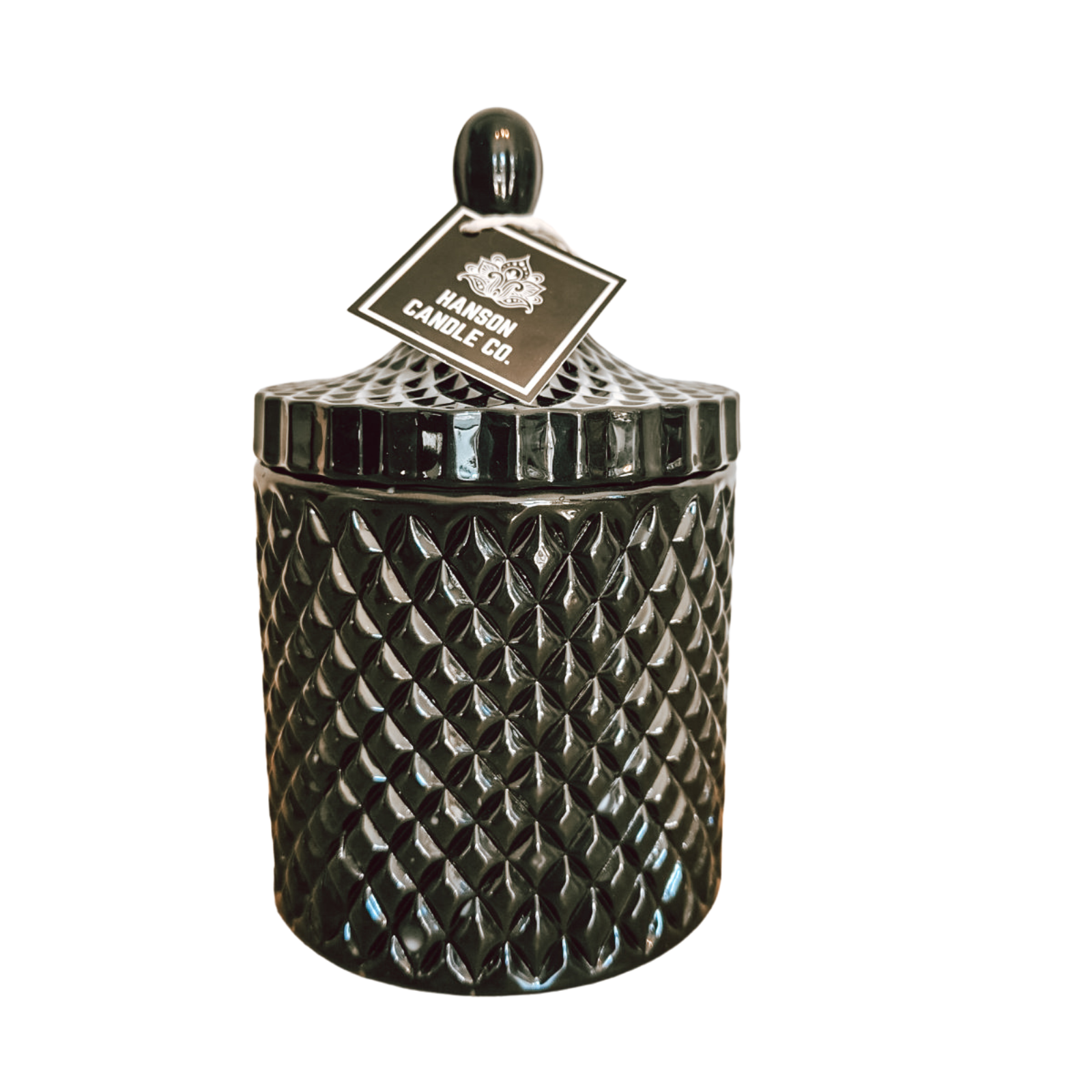 Geo Jar Candle | GLOSS BLACK