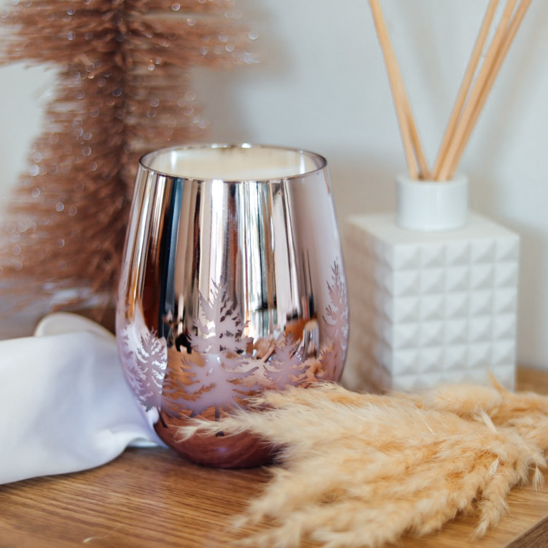 Xmas Tree Luxe Soy Candle | PURPLE