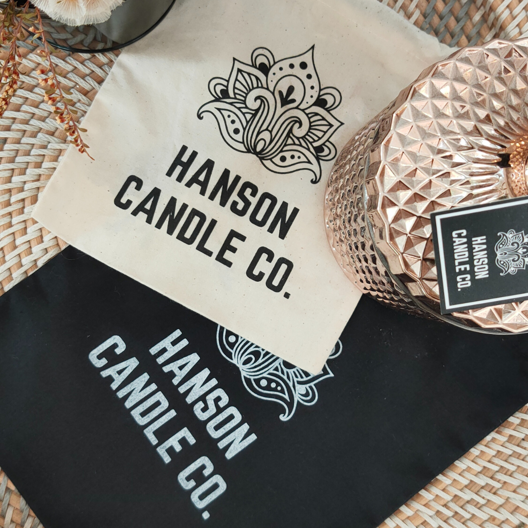 7 ways to re-use your Hanson Candle Co Cotton bags