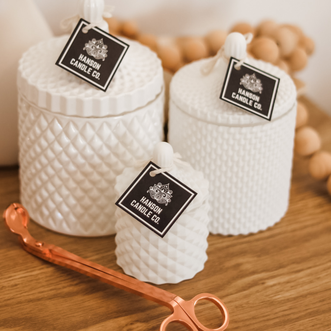 Luxe Candle Pack 3 - White